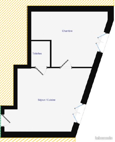 Appartement 2 pièces 30 m² · à Castelnaudary · 30 m² · 600 €