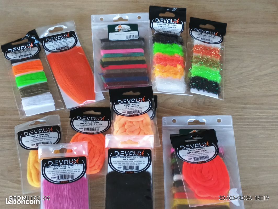 Kit d'outils de doublage pour attacher les mouches et outils