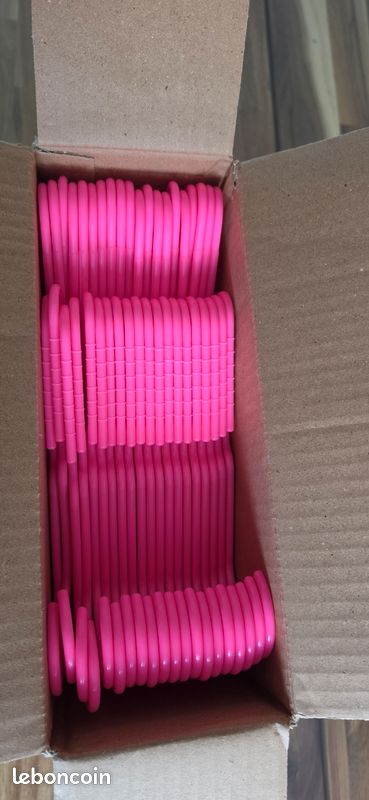 🌸 Lot de 40 cintres enfant Utopia Home – Rose (image 2)