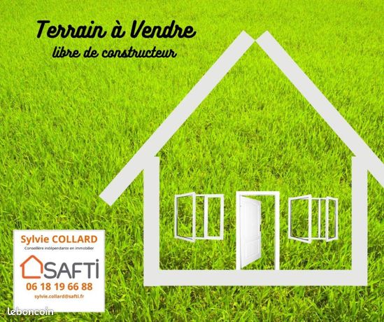 Terrain 965 m² LA CHAPELLE-DES-MARAIS