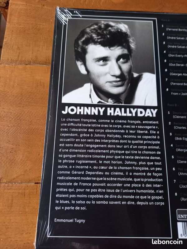 Johnny hallyday dans un jardin d'amour vinyl lp album italie 2019 (image 3)