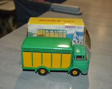 Dinky Toys Riproduzione Scatola 577 - Camion Bestiame Berliet - Modellismo