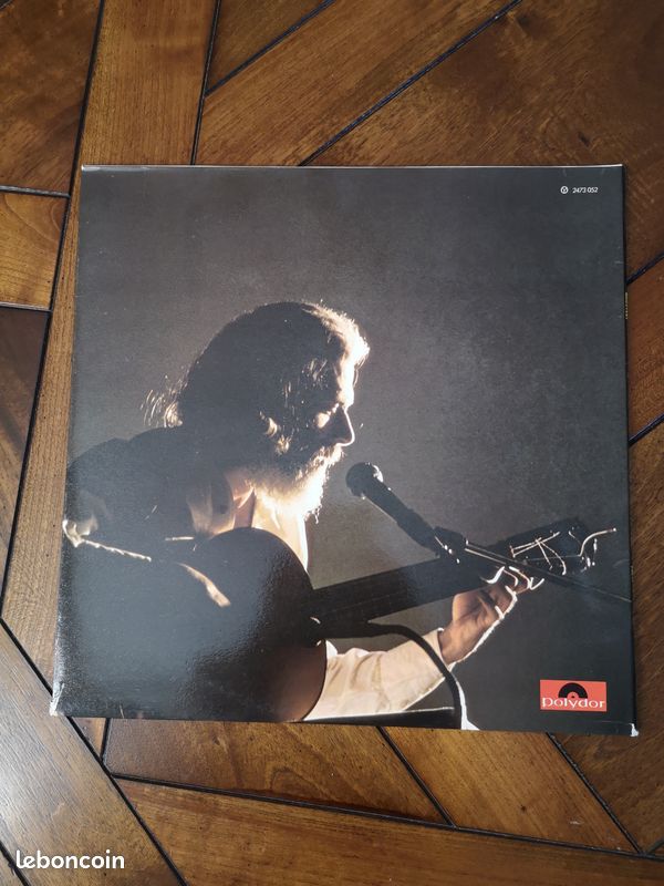 Disque vinyle 33T G. Moustaki (image 2)