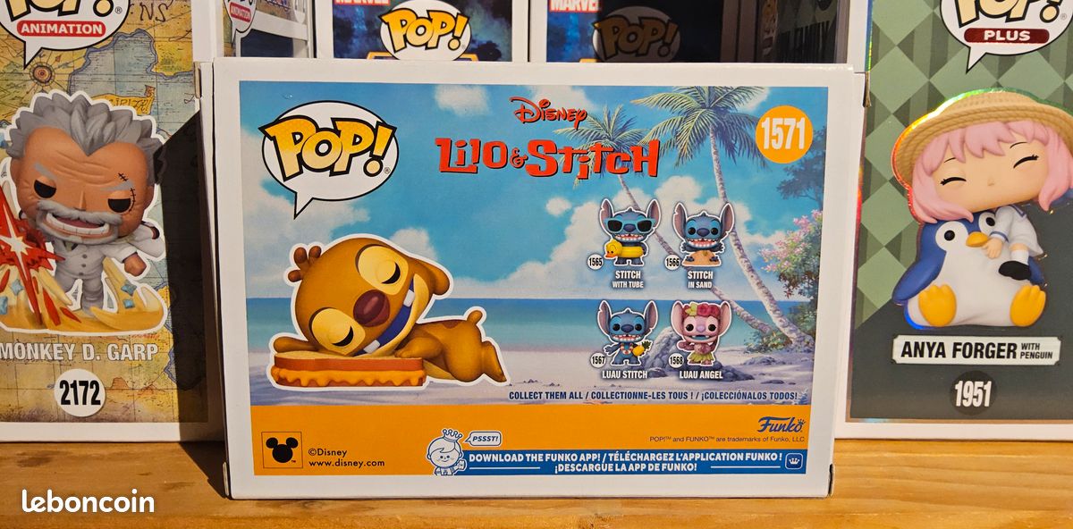 Funko Disney Lilo & Stitch Pop! Sleeping Stitch Vinyl Figure Hot Topic