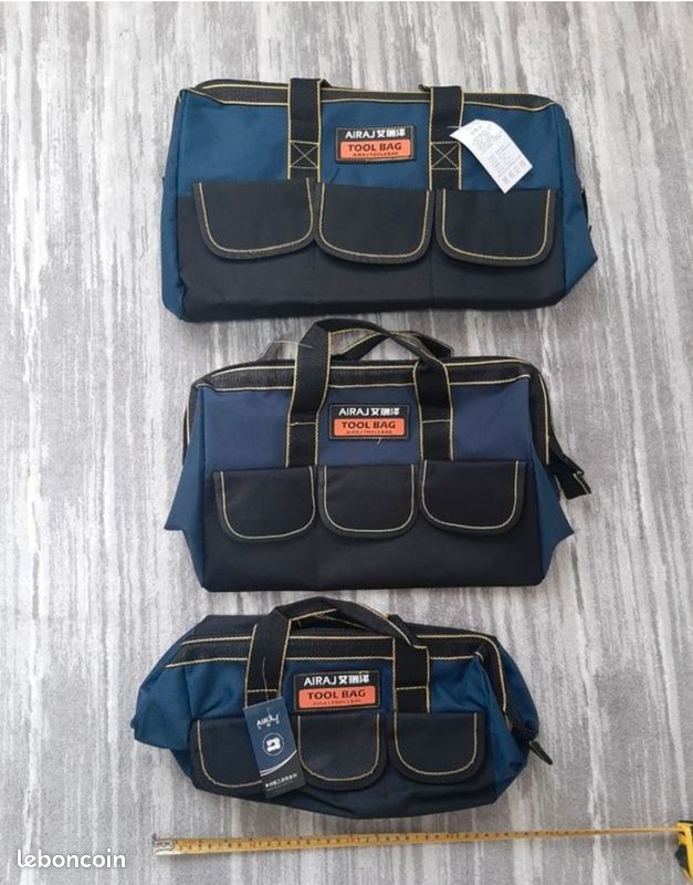 Sac outil (neuf), 5 poches, ouverture large (image 1)