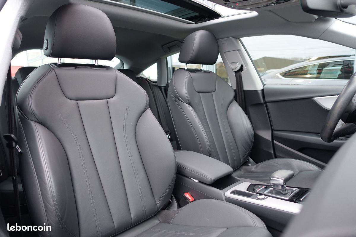 A5 Sportback 35 Tdi Mhev S-Tronic 163ch Virtual cockpit/Toit ouvrant/Cuir sport chauffant/Caméra/Gps Europe/Carplay/1°main/Garantie 12 mois (image 9)