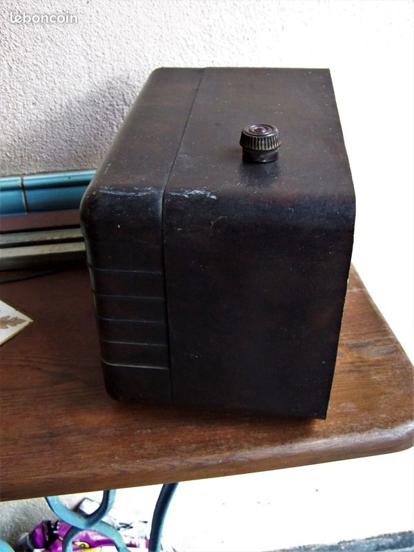 Ancien Poste TSF Bakélite S E M VINTAGE à restaurer (image 6)