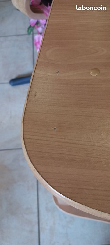 Meuble TV Verre Bois (image 3)