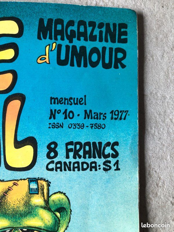 Magazine Fluide glacial numéro 10 1977 (image 2)