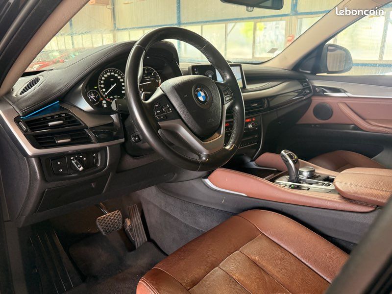 🔥 BMW X6 (F16) xDrive30d 258 CH – CONFIGURATION RARE – CUIR CHOCOLAT – XDRIVE 🔥 (image 4)