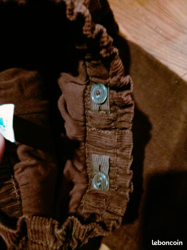 Pantalon velours bien épais et chaud (image 2)