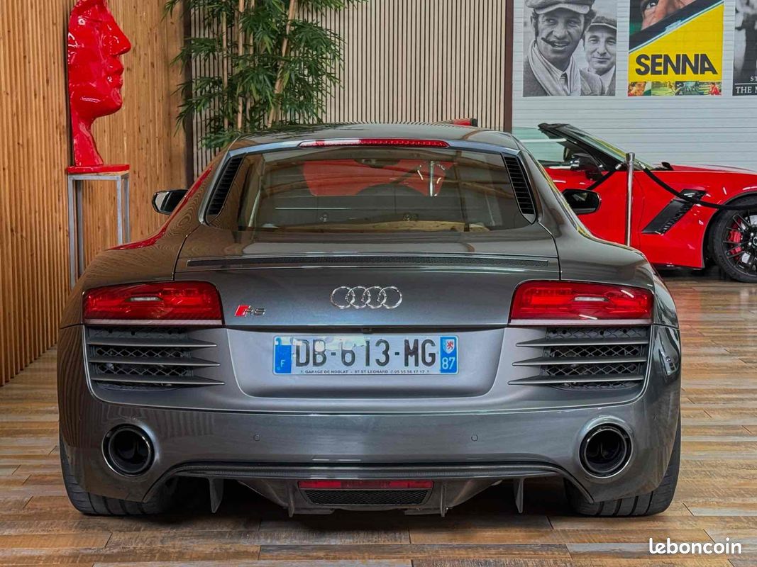 AUDI R8 5.2 FSI V10 "PLUS", 550 CV S-Tronic Quattro, 12/2013 - 65000 Km Francaise (image 2)