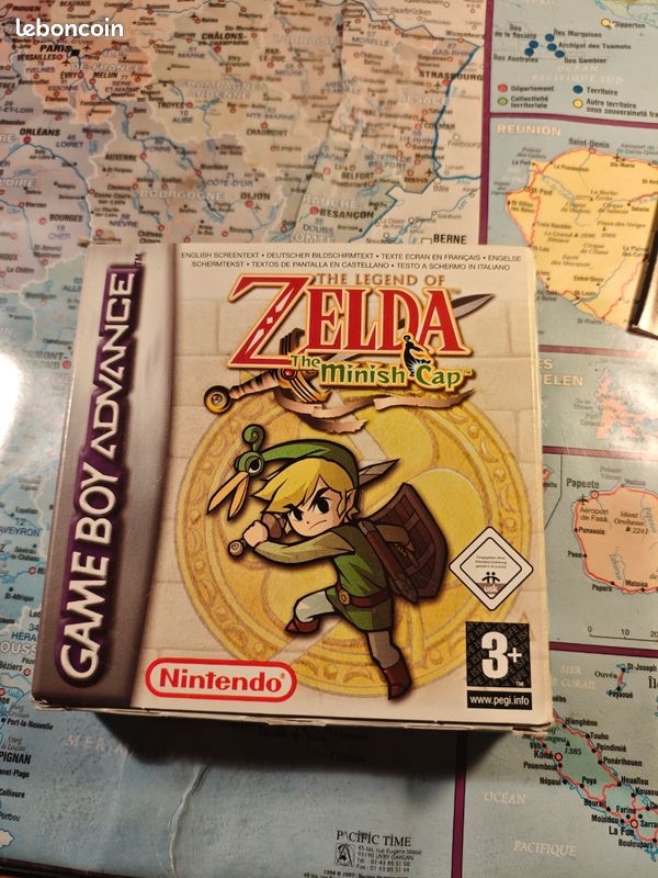 Zelda The Minish Cap boite vide et notices (image 1)