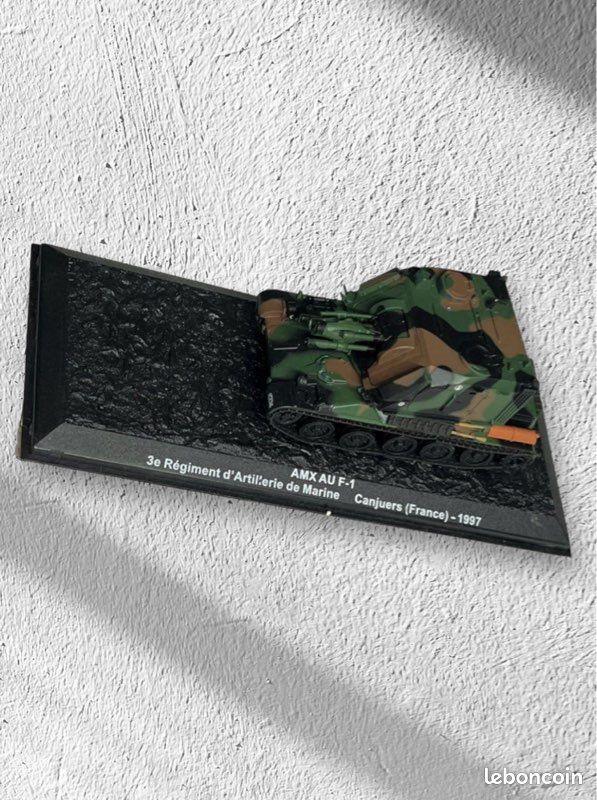 • Miniature Militaire de Collection - AMX AU F1 - 3e RAMa (image 4)