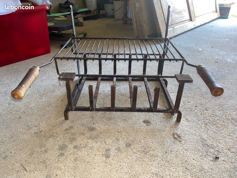 Grille barbecue pour cheminée ouverte intérieur ou extérieur (image 2)