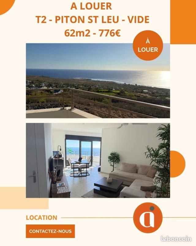 Appartement 2 pièces 50 m² · à Saint-Leu · 50 m² · 758 €/mois