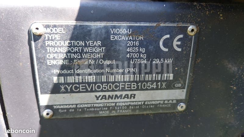 Yanmar VIO50-U (image 5)