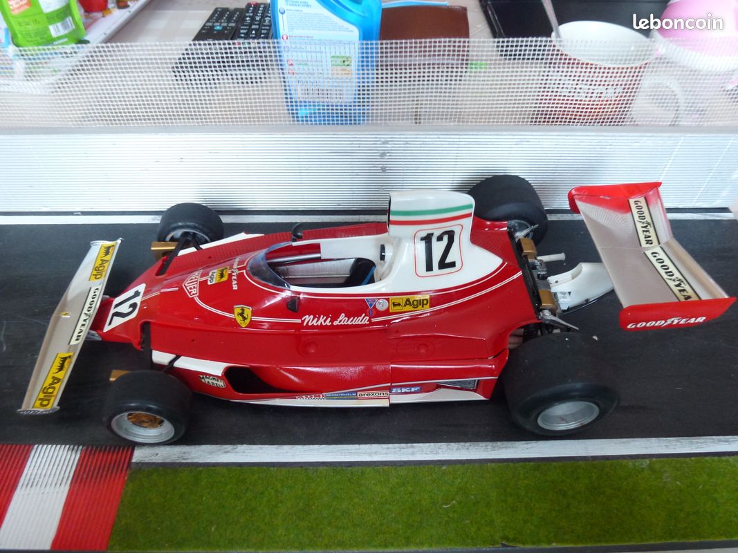 Mau14 - Maquette Ferrari 312T LAUDA TAMIYA 1/12 (image 2)