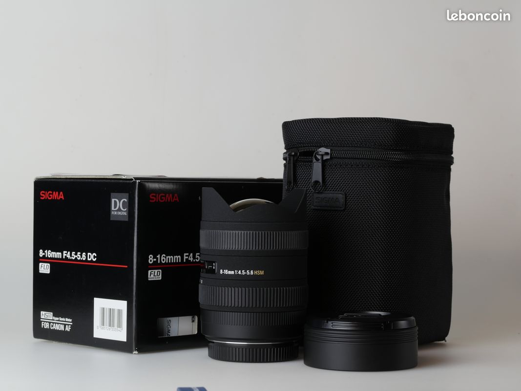 Zoom très grand angle pour CANON EF 8-16 mm (image 1)