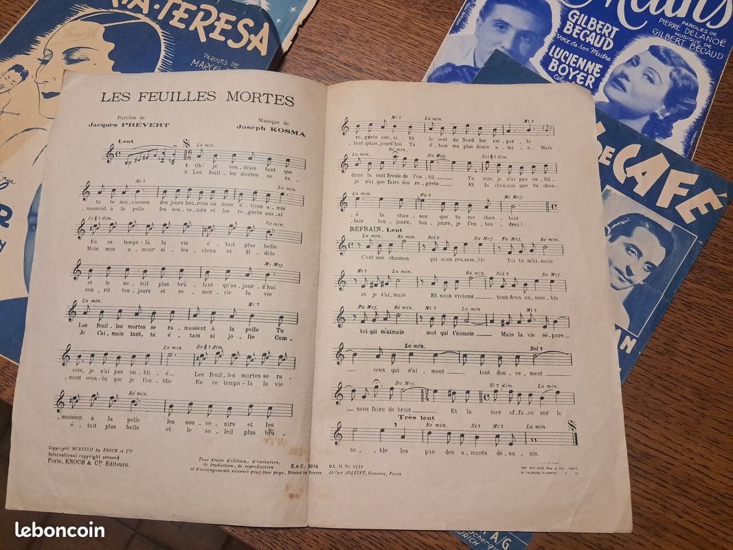 Partitions de musiques (image 6)