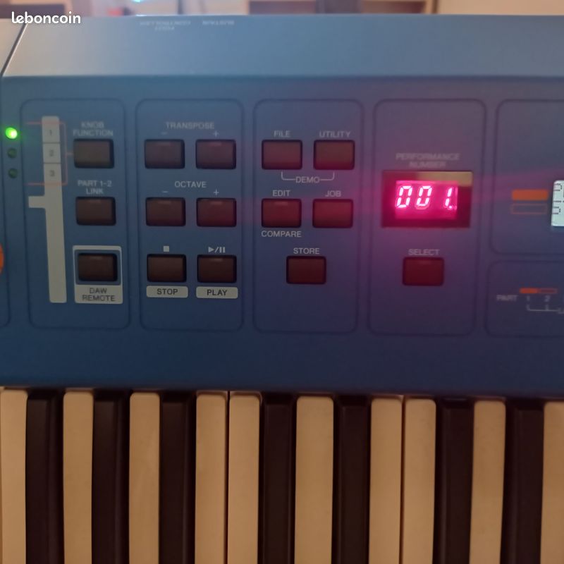 Yamaha mx 49 blue (image 8)