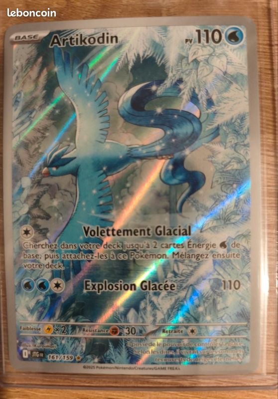 artikodin pokemon card Carte Pokmon - Promo Wizards - this attack does 10 damage to each of your opponents Benched Pokmon Carte Pokmon Artikodin (JTG 161)