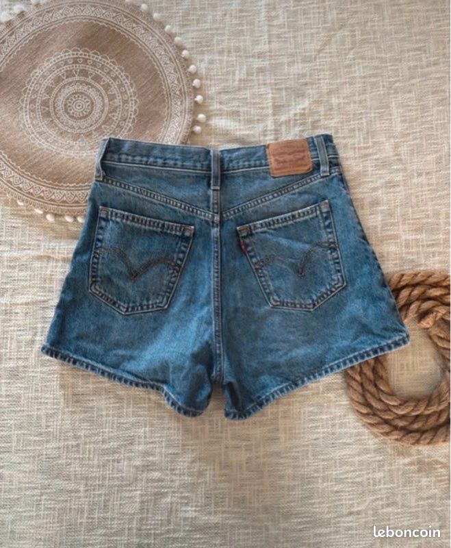 Short en jean Levis 501 femme 36-38 français (image 1)