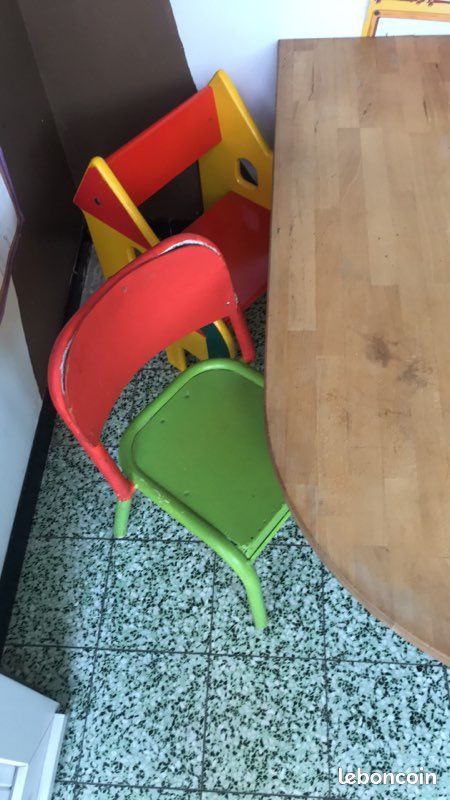 Table et chaise enfant (image 2)