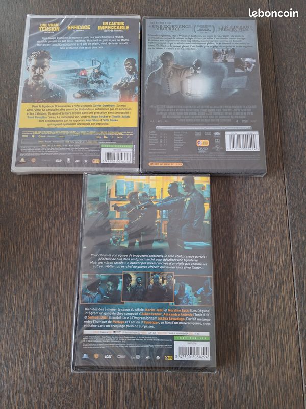 Lot 3 DVD neufs sous blister (image 2)