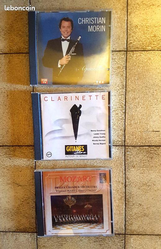 Lot de CD clarinette et Mozart (image 1)