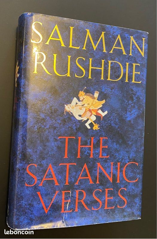Livre Salman Rushdie - The Satanic Verses - E0 1988 (image 1)