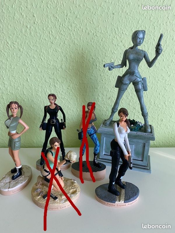 Figurine Lara Croft Tomb Raider N°3 - Collection Hachette - Occasion - Résine - Voir Photos