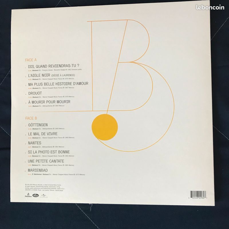 Vinyle BARBARA (image 2)