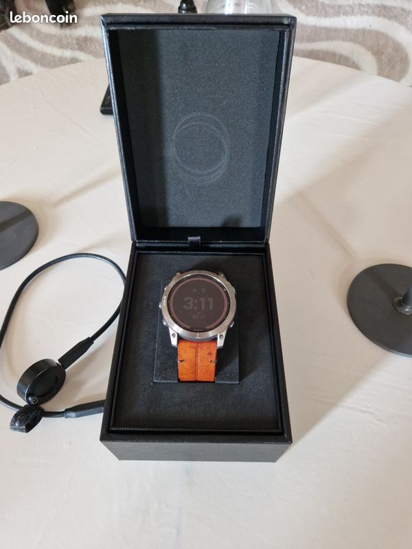 Garmin Fenix 7X Solar Saphir Titane – Neuve Sous Blister – Montre GPS Multisport