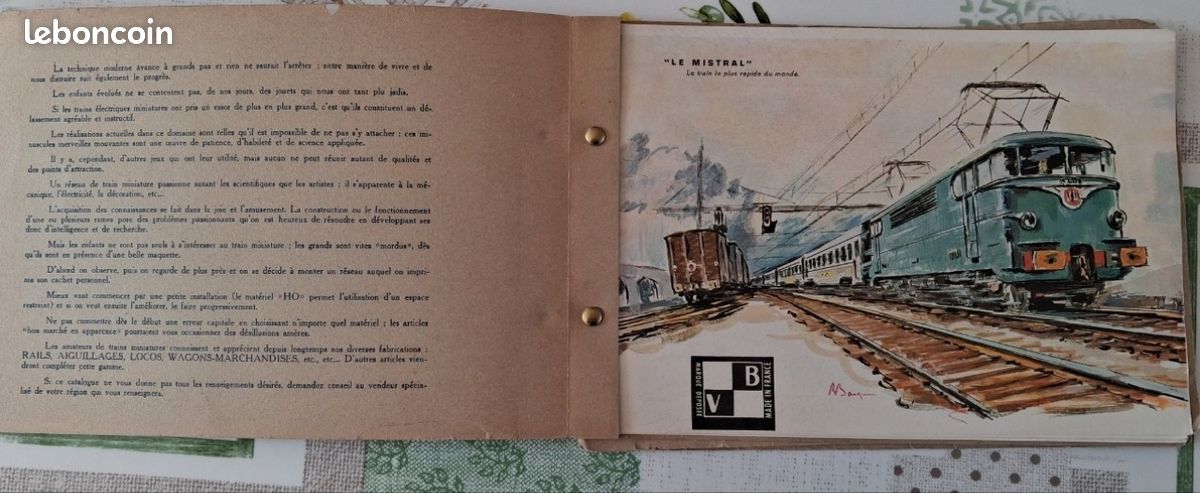 Coffret JEP Ho 6101M - Locomotive à Vapeur Française - Époque III (1954) - NEUF
