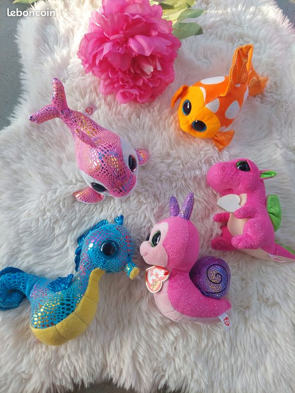 Plush Peluche Ty Paillette Lot De Peluches Ty Paillettes-jx59 Jeux