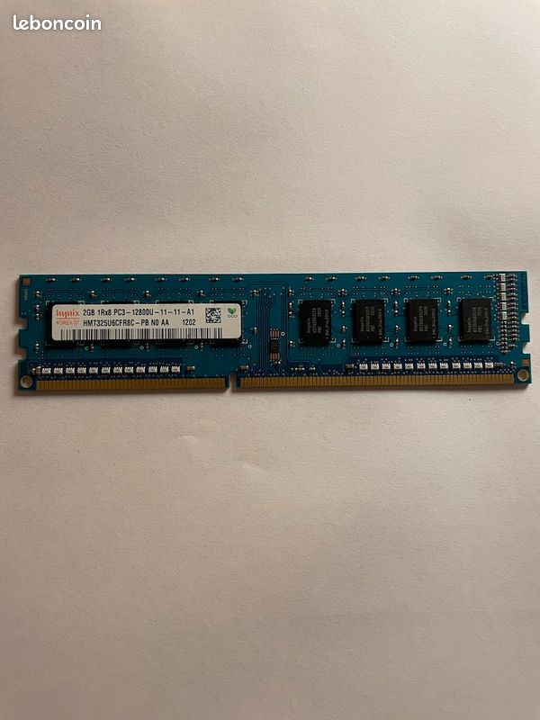Ram ECC Hynix 8GB DDR3 1600MHz PC3-12800R 1.5V Registered Dùng cho