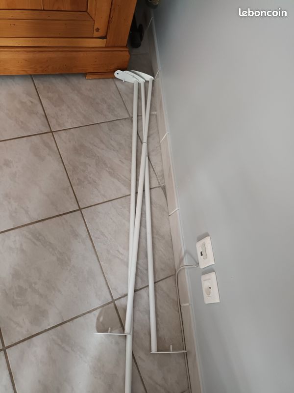 Kit tringle extensible pour caisson volet roulant blanc fenêtre (image 1)