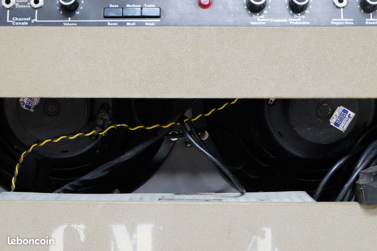 Ampli à lampes FARFISA FR 40 vintage années 60 restauré (image 7)