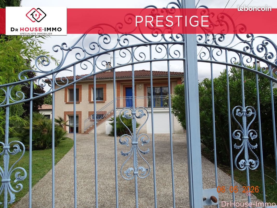 Maison 6 pièces 168 m² · à Villeneuve-Tolosane · 168 m² · 476 000 €