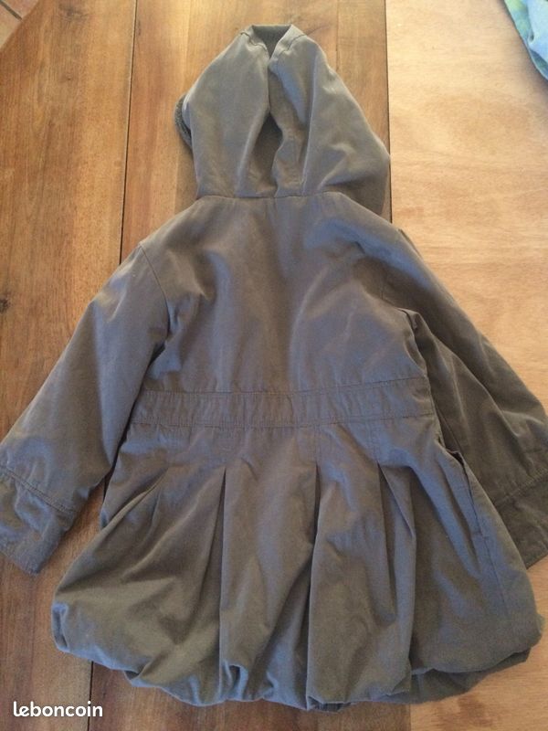 Parka manteau fille 3 ans Obaïby (image 3)