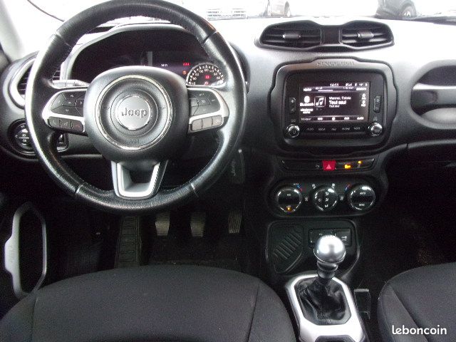 Jeep renegade 1.6 mjt 120 limited 12/14 127mkm gps/tel/ja17/radar ar /factures d entretien complet (image 6)