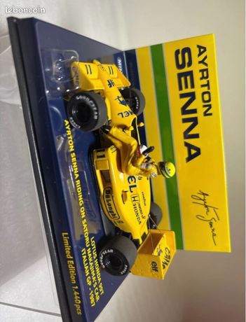 Lotus Honda 99T Grand Prix D'Italie 1987 Ayrton Senna Satoru Nakajima Minichamps 540874311