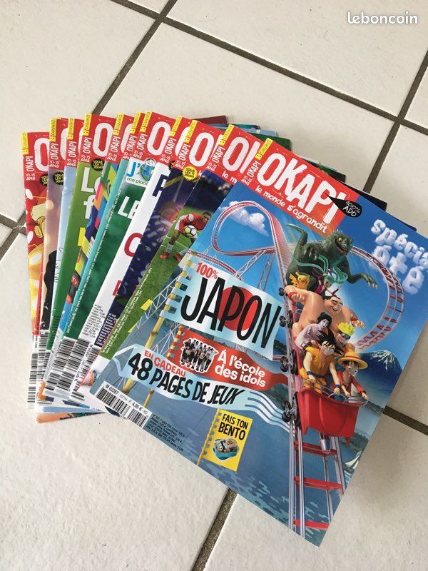 Lot 12 numéros magasines okapi 2018 ou 2019 (image 1)