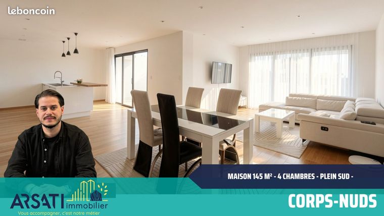 Maison 6 pièces 145 m²