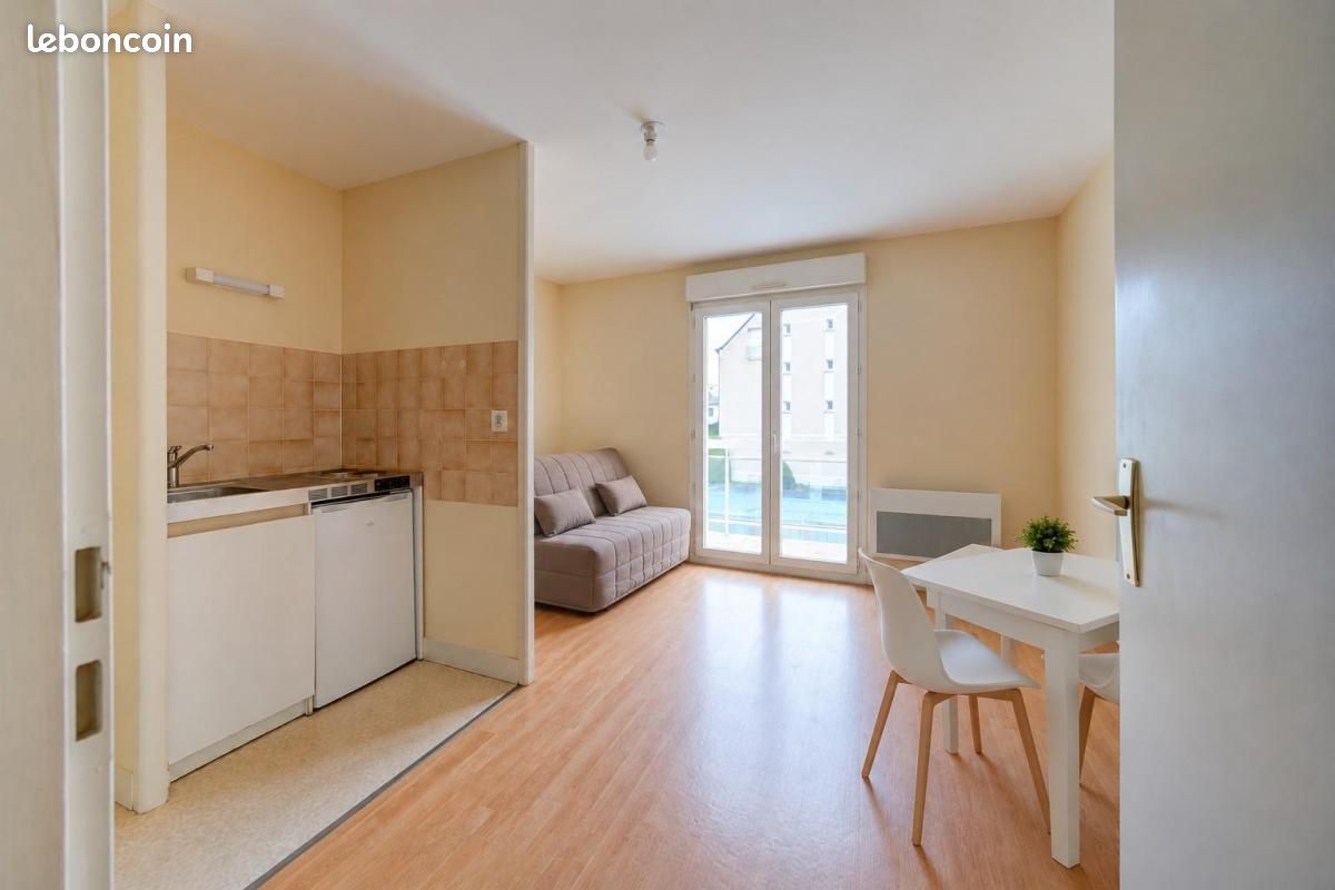 Appartement 1 pièce 18 m² · à Joué-lès-Tours · 18 m² · 435 €/mois