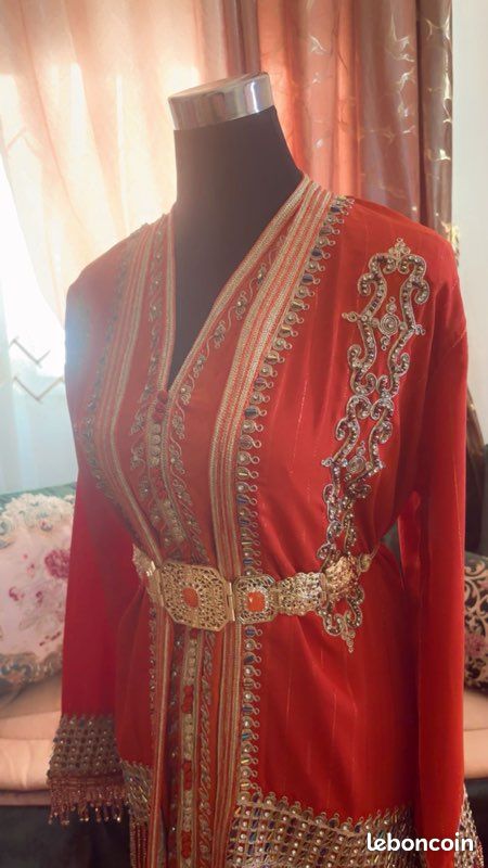 Caftan Takchita Jellaba mariage, soirée Robe kimono Negafa Vêtements