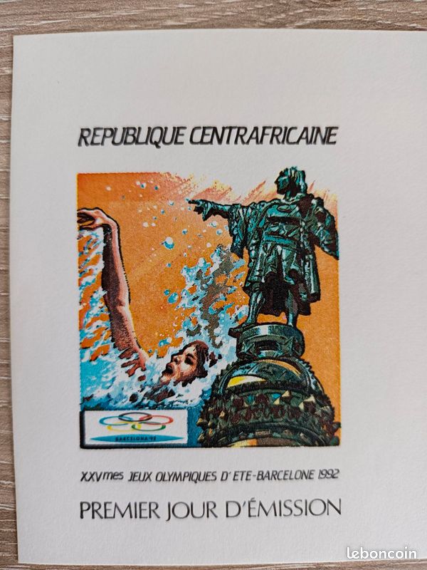 CORÉE 2 FEUILLETS de timbres, 1984 Jeux Olympiques Los Angeles