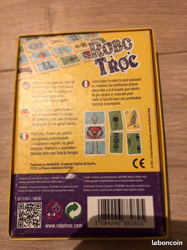 Jeu de société Robo troc (image 6)
