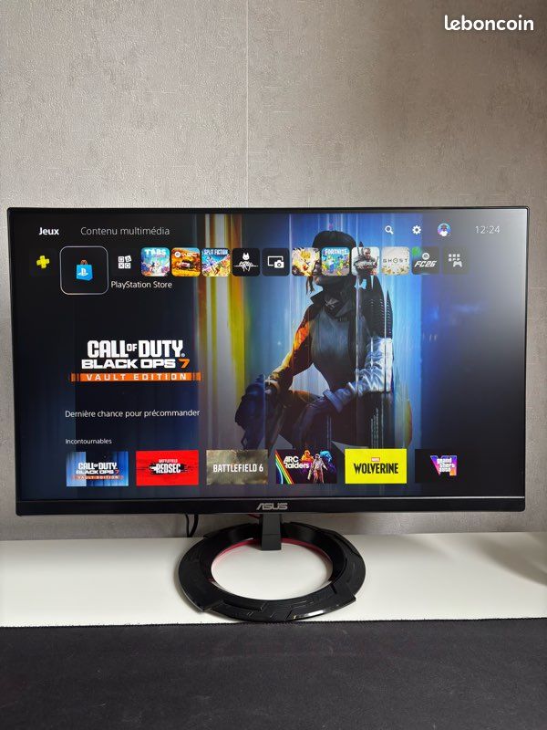 Asus tuf gamine VG249Q1R 1ms 1080p 165hz (image 1)